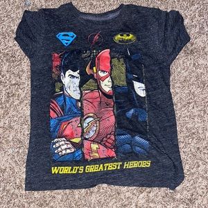 Boys size 7 justice league